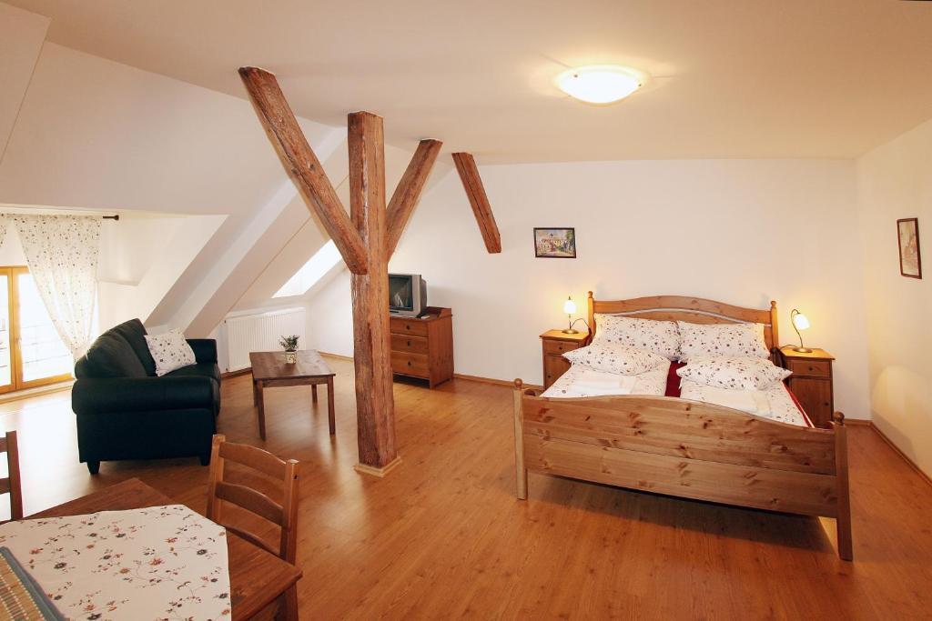 Penzion U Chodskeho Hradu Domažlice Quarto foto